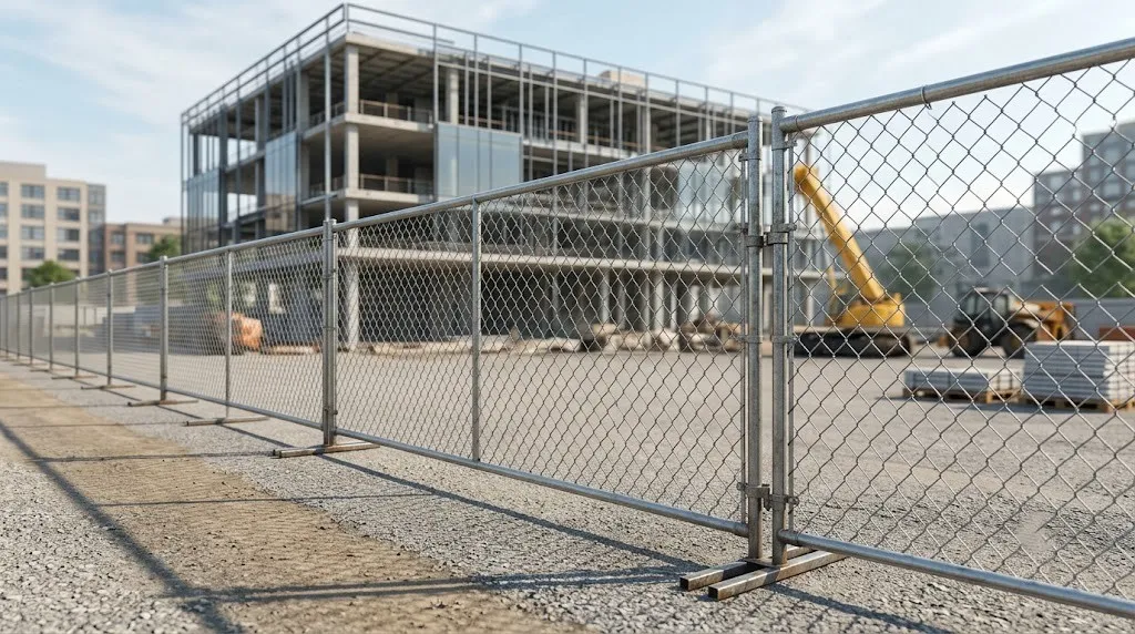 Chain Link Temporary Fence in Hialeah, FL